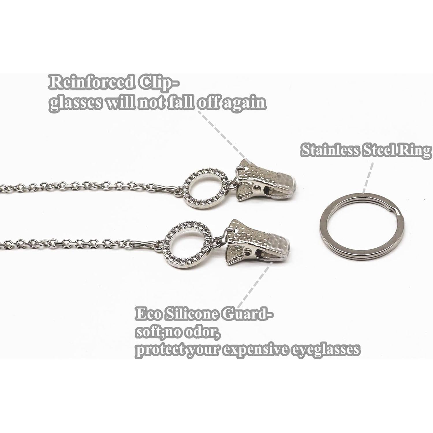 Cadena para Gafas Acero Inoxidable 73.66 cm Unisex