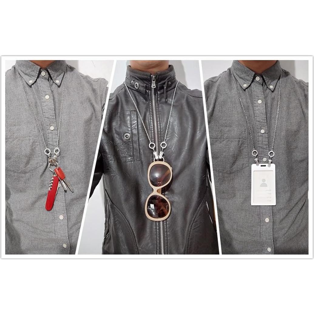 Cadena para Gafas Acero Inoxidable 73.66 cm Unisex