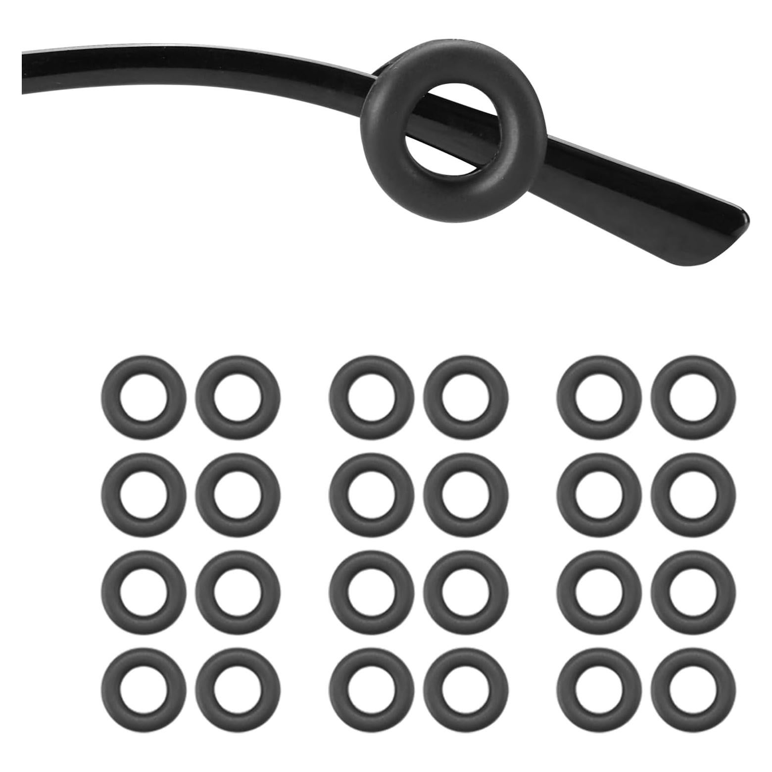 Cojines para orejas de gafas Omnful - 12 pares antideslizantes