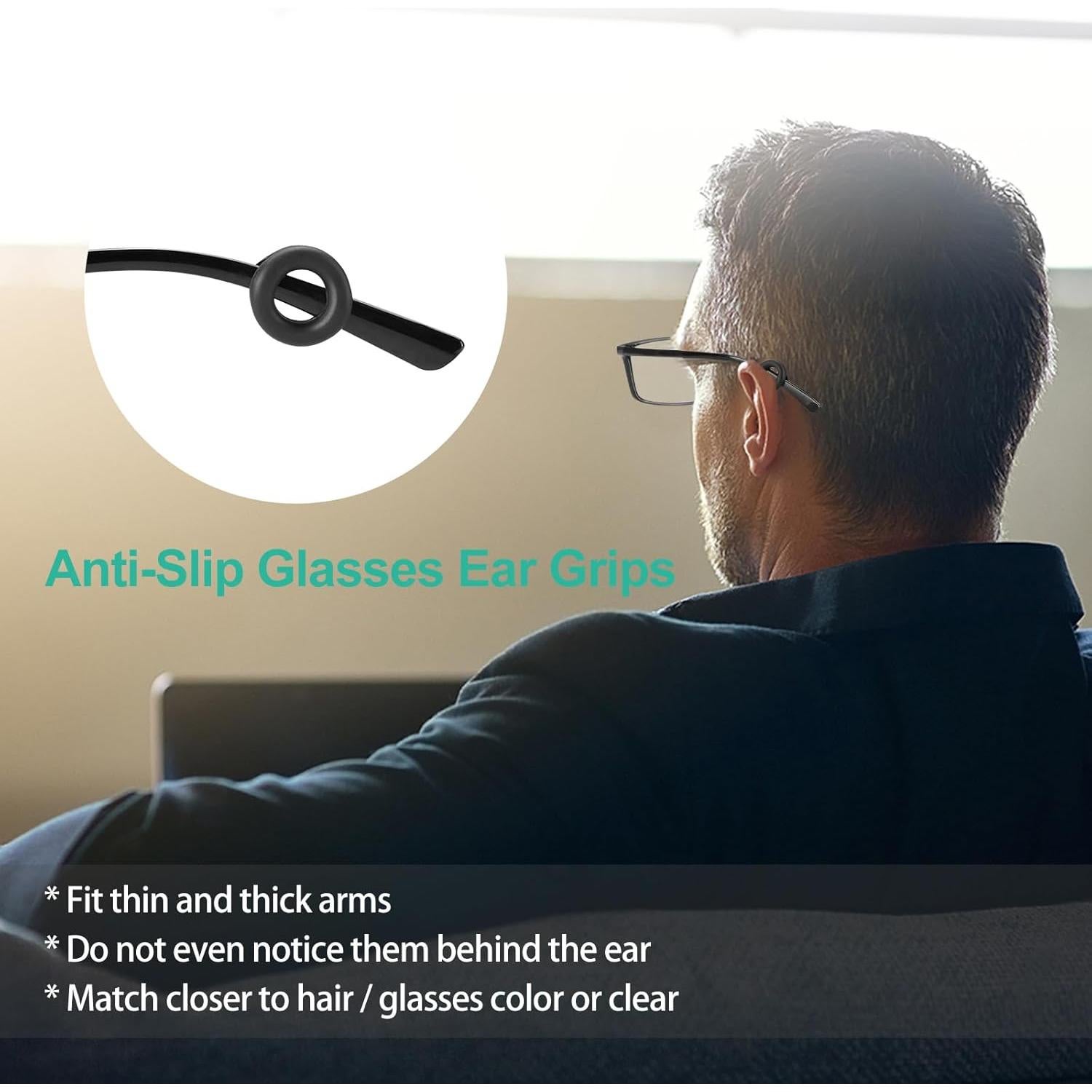 Cojín para Orejas de Gafas Omnful 12 Pares Silicona