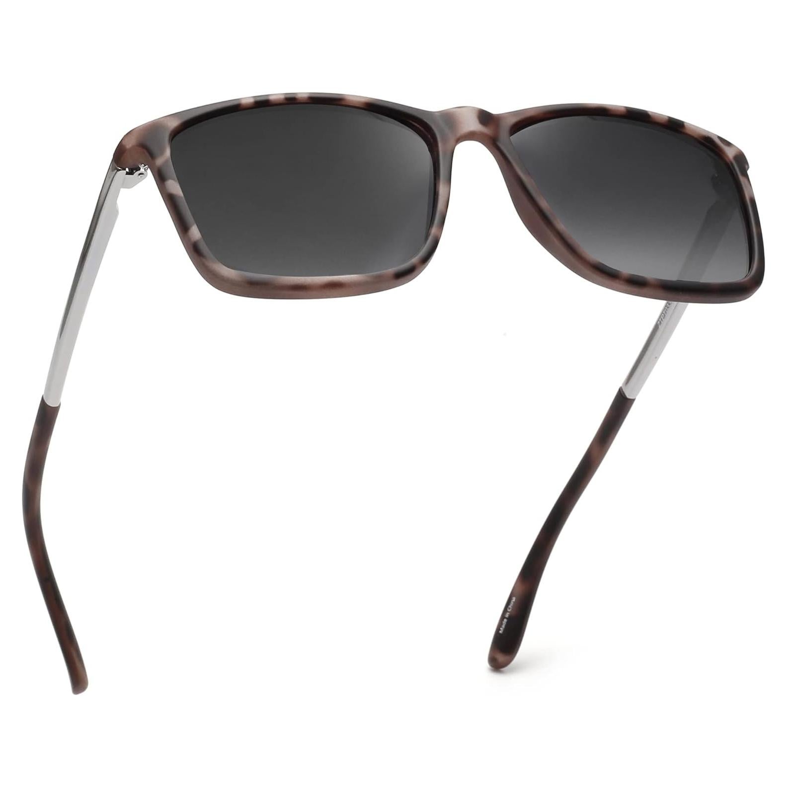 Gafas de Sol Polarizadas Jim Halo Retro Cuadradas UV 56mm