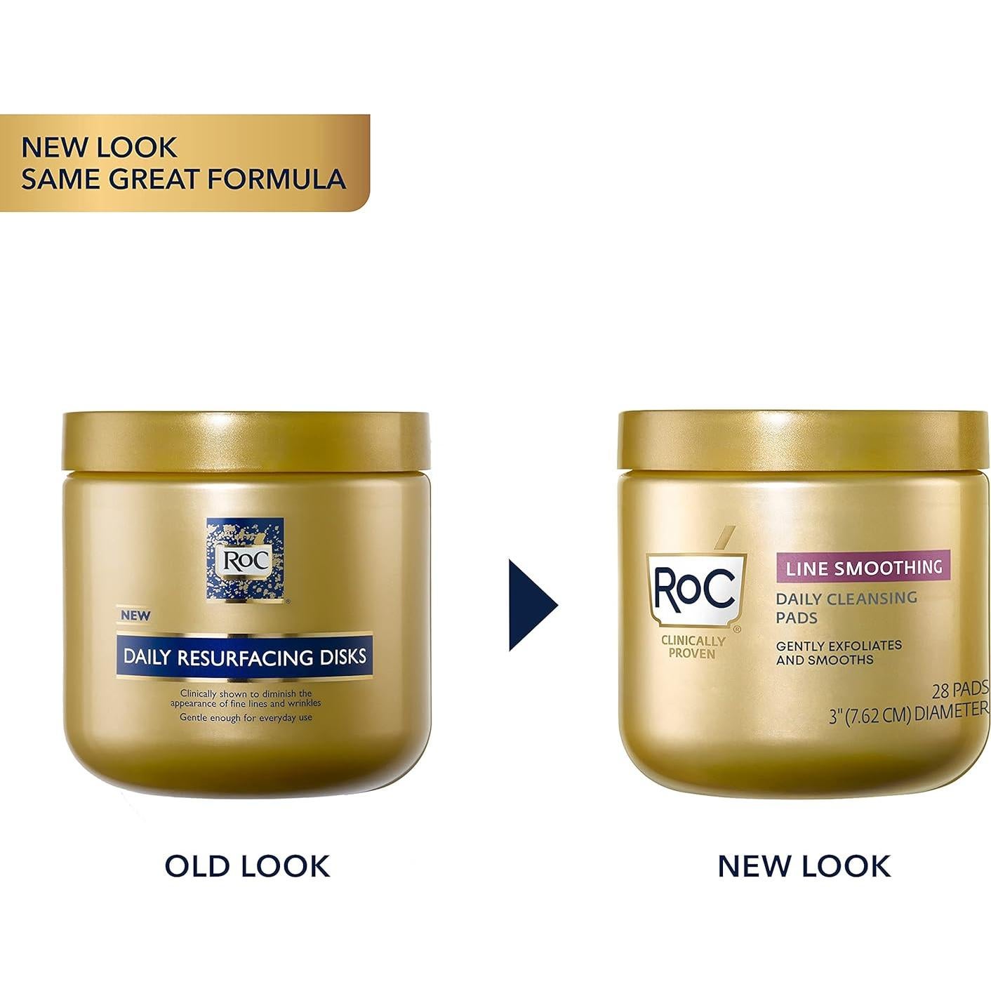 Discos Exfoliantes RoC Hipoalergénicos para Piel 28 Unidades