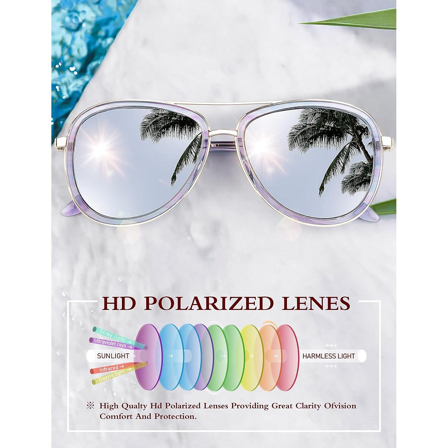 Gafas de Sol BIRCEN Polarizadas UV para Mujeres BC2001