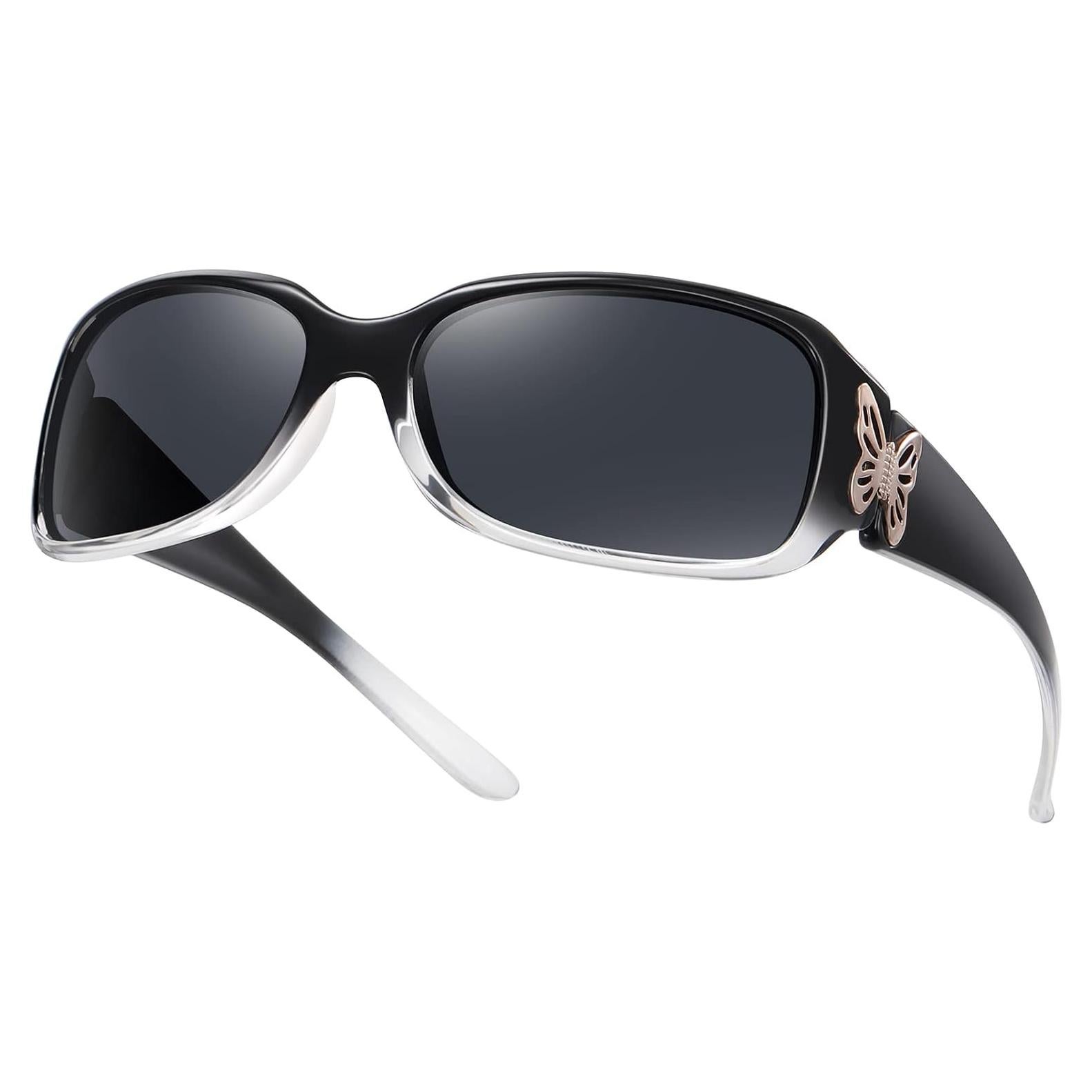 Gafas de sol HAOLOTA para mujeres - Diseño mariposa UV400