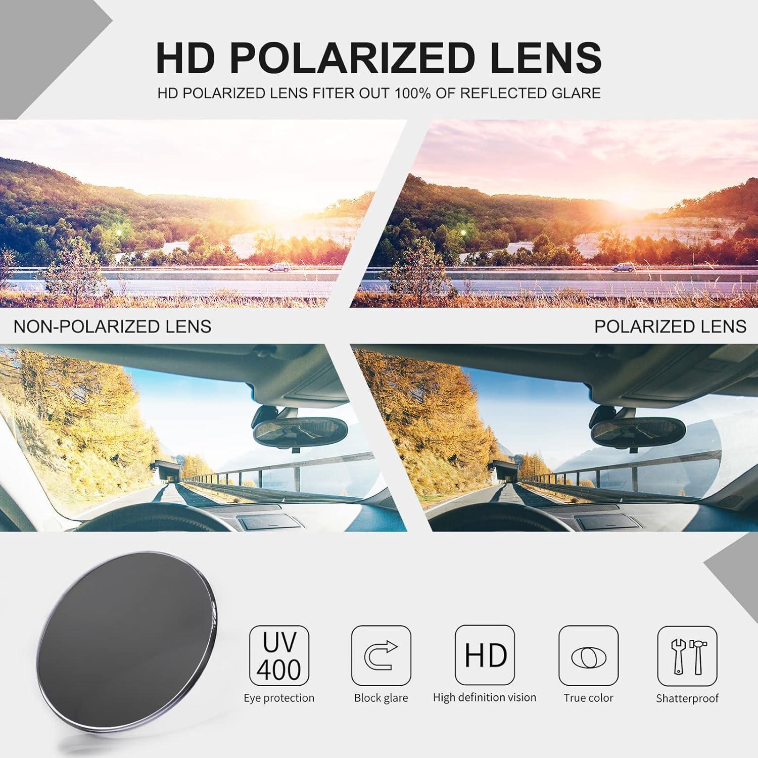 Gafas de sol HAOLOTA para mujeres - Diseño mariposa UV400