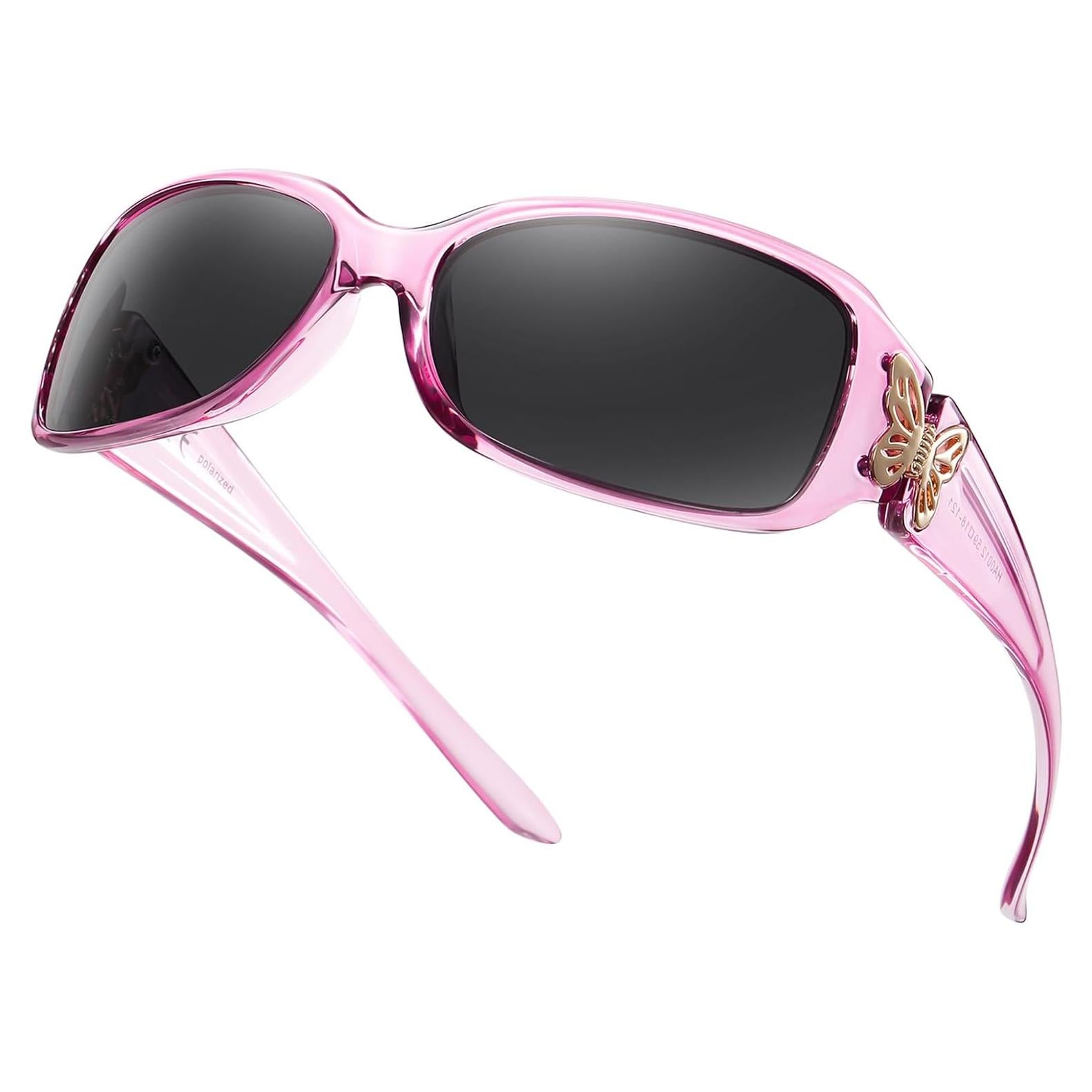 Gafas de sol HAOLOTA para mujeres - Diseño mariposa UV400