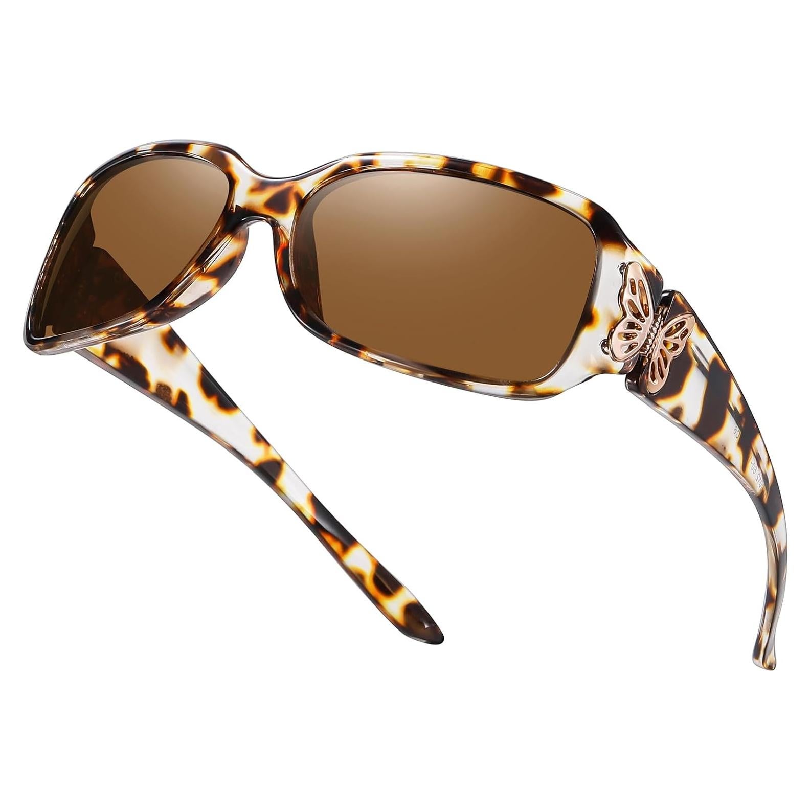 Gafas de sol HAOLOTA para mujeres - Diseño mariposa UV400