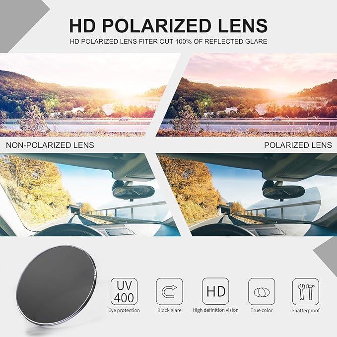 Gafas de sol HAOLOTA para mujeres - Diseño mariposa UV400