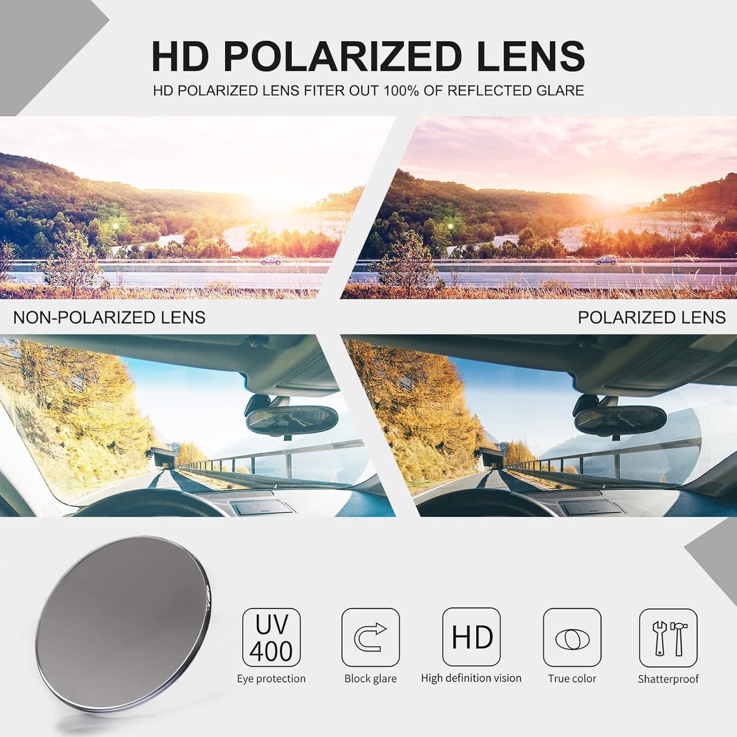 Gafas de sol HAOLOTA para mujeres - Diseño mariposa UV400