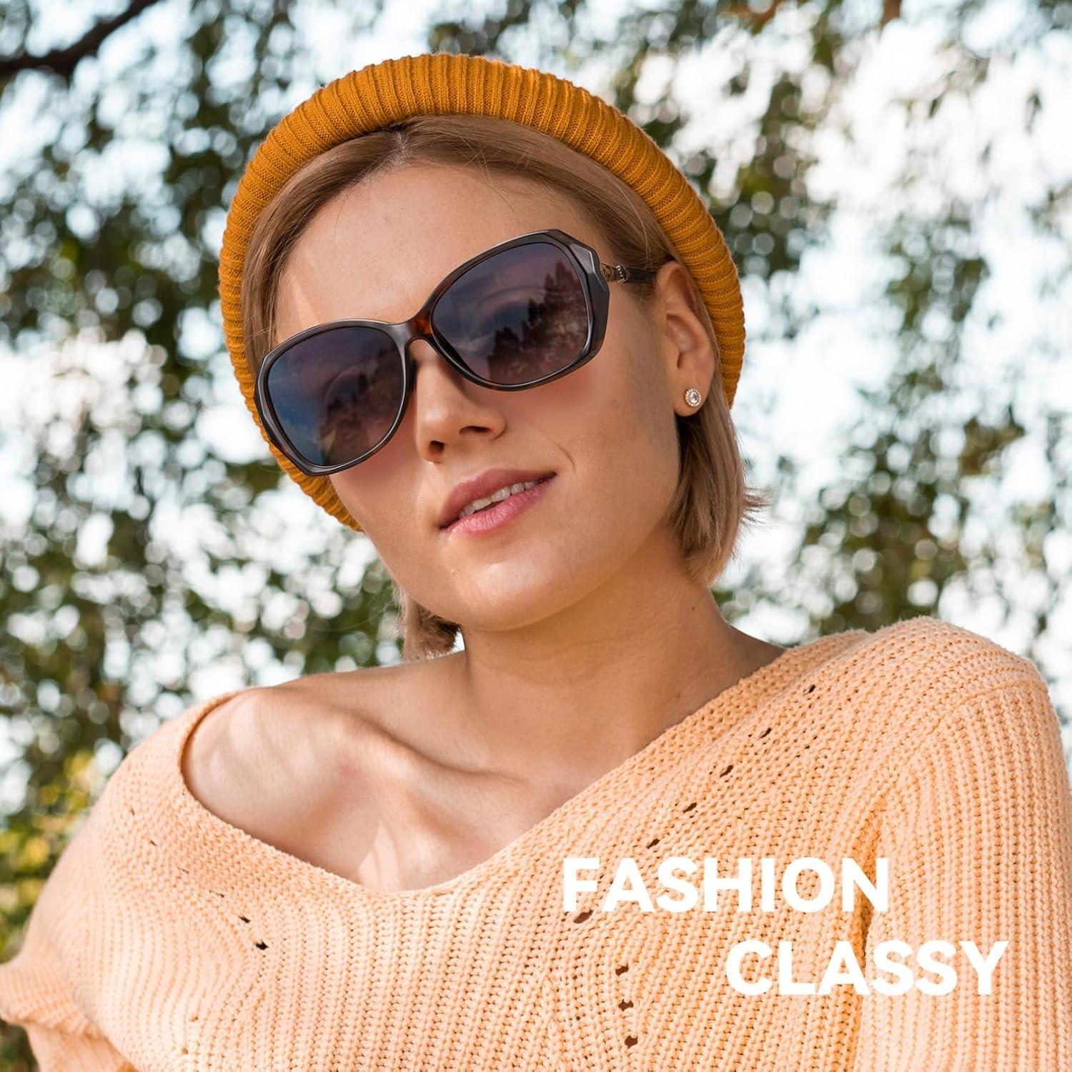 Gafas de sol HAOLOTA para mujer - Diseño mariposa UV400