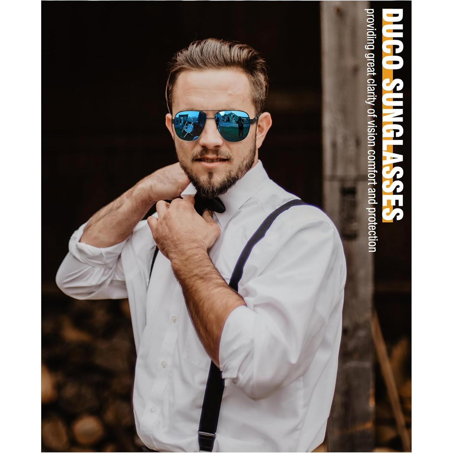 Gafas de sol aviador DUCO modelo 3051 polarizadas UV