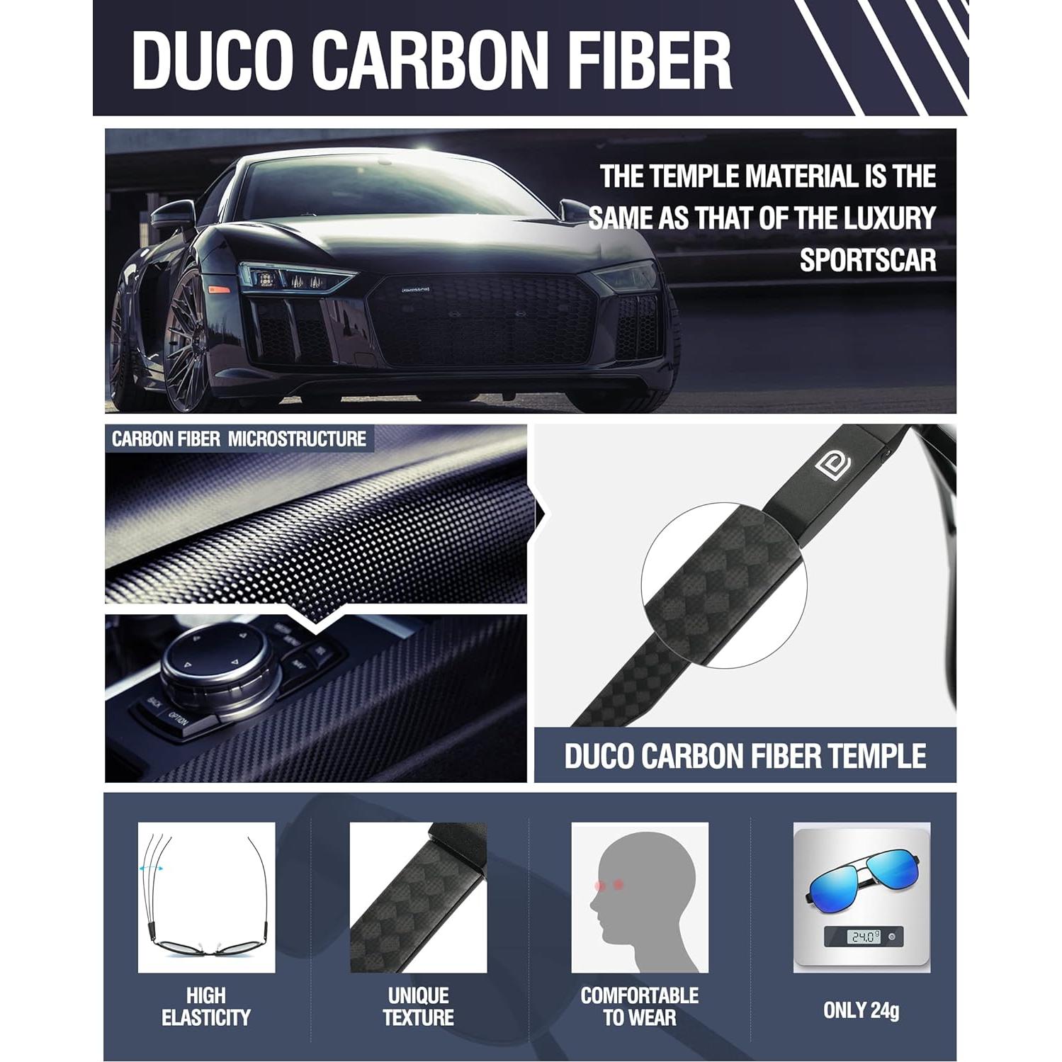 Gafas de sol aviador DUCO modelo 3051 polarizadas UV