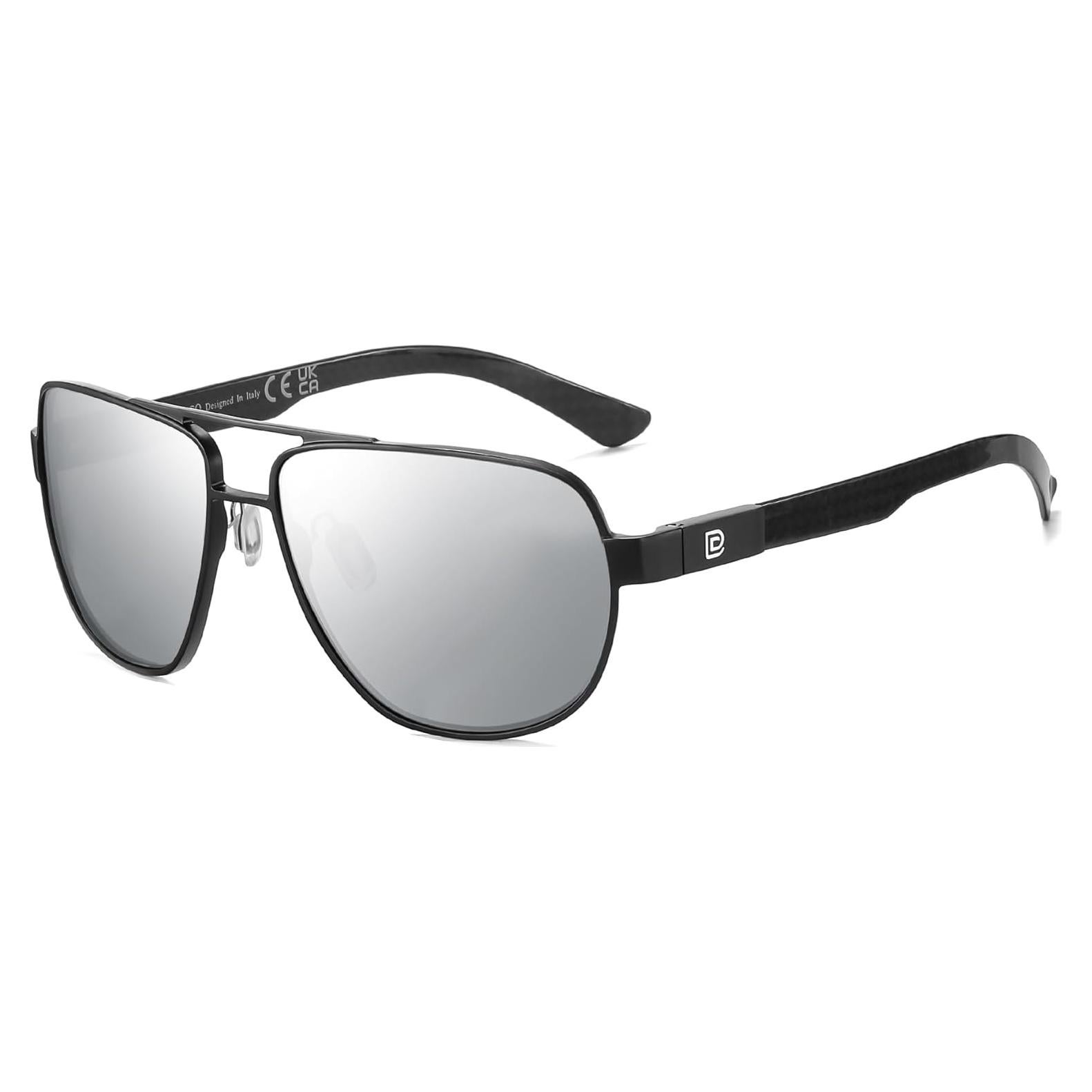 Gafas de sol aviador DUCO 3051 polarizadas UV fibra carbono