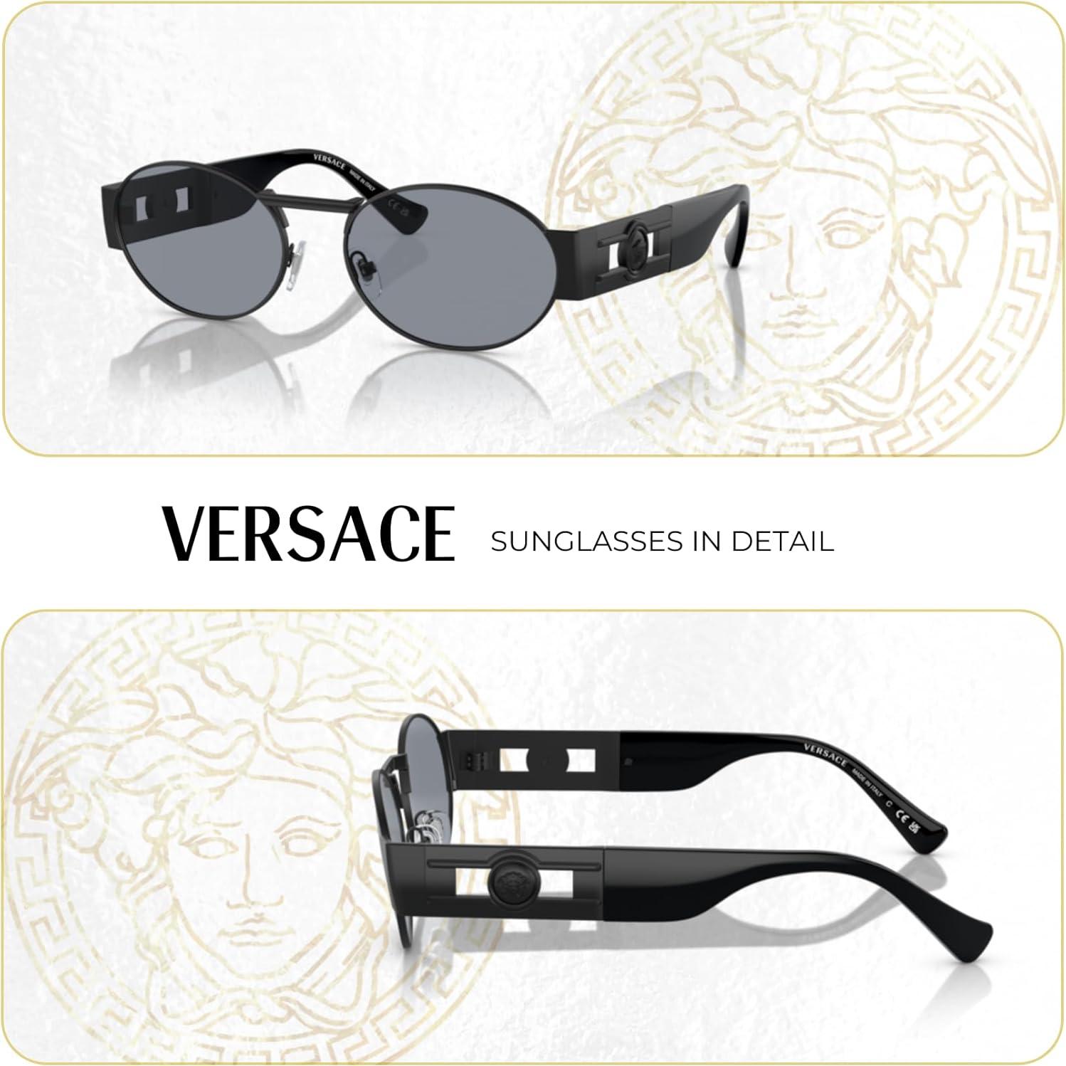 Gafas de sol ovaladas Versace VE2264 unisex con kit iWear