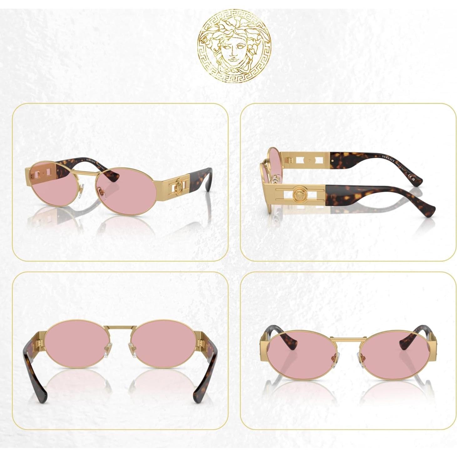 Gafas de sol ovaladas Versace VE2264 unisex con kit iWear
