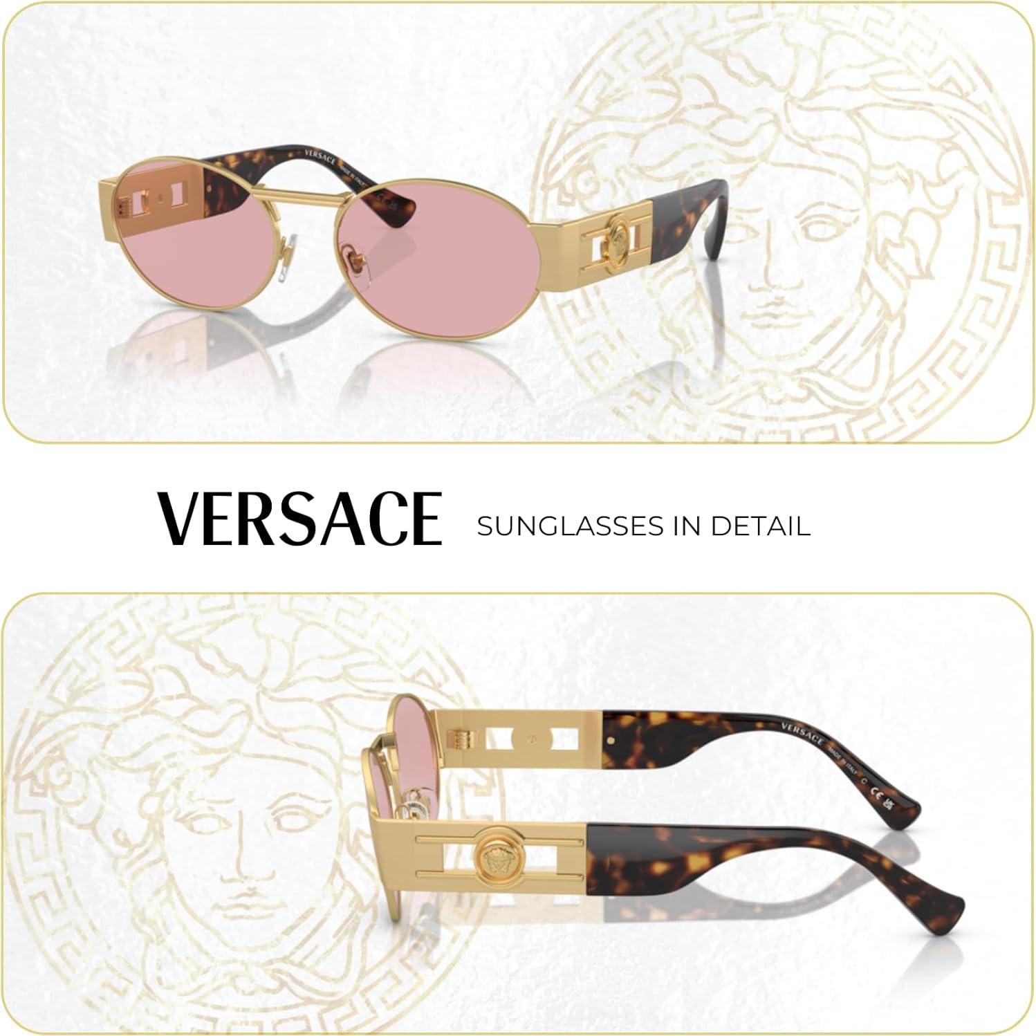 Gafas de sol ovaladas Versace VE2264 unisex con kit iWear