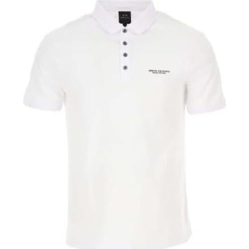 Camisa Polo Armani Exchange Hombre Manga Corta Logo