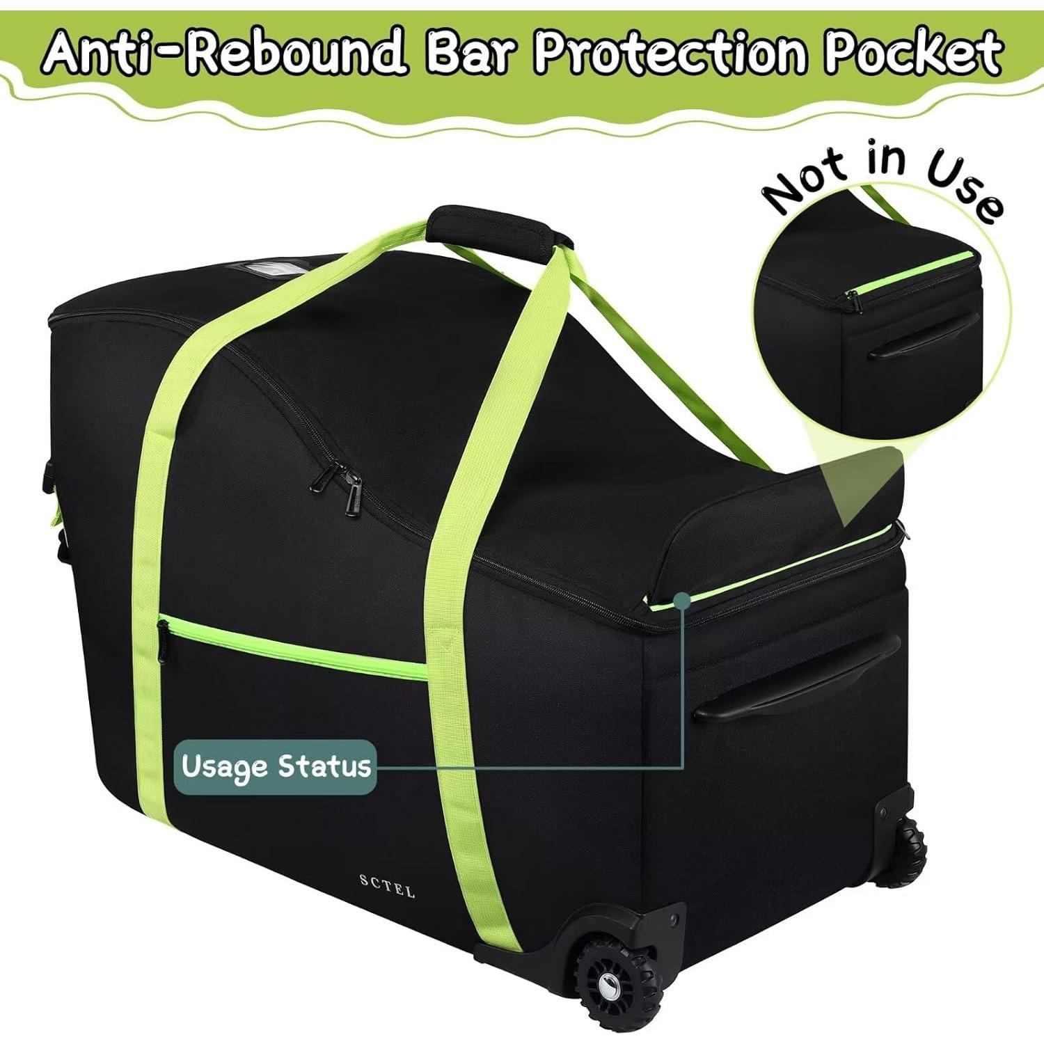 Bolsa de Viaje Acolchada SCTEL para Asiento de Auto Bebé