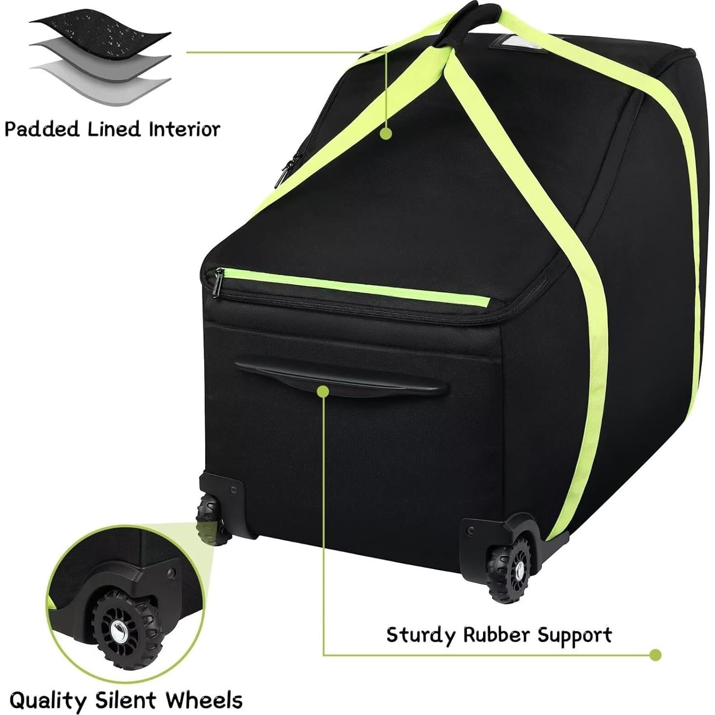 Bolsa de Viaje Acolchada SCTEL para Asiento de Auto Bebé