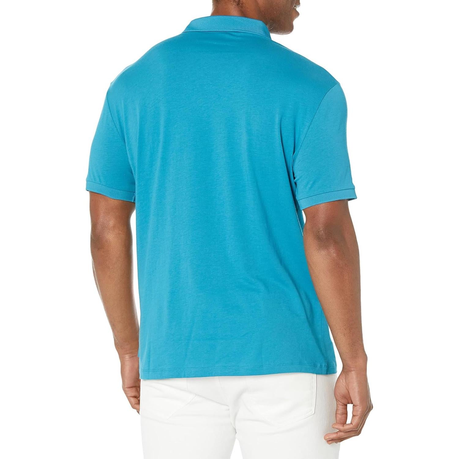 Camisa Polo Armani Exchange Azul Mosaico XX-Large