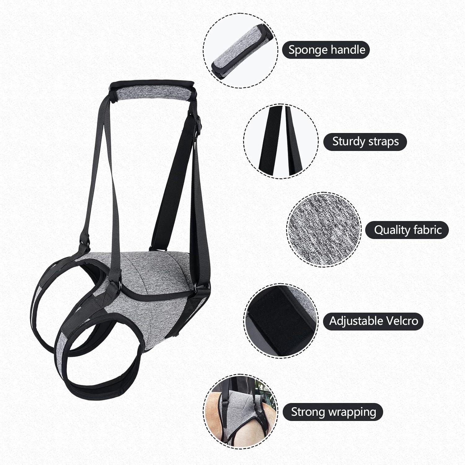 Arnés Elevación para Perros HDKUW XL Soporte Patas Traseras