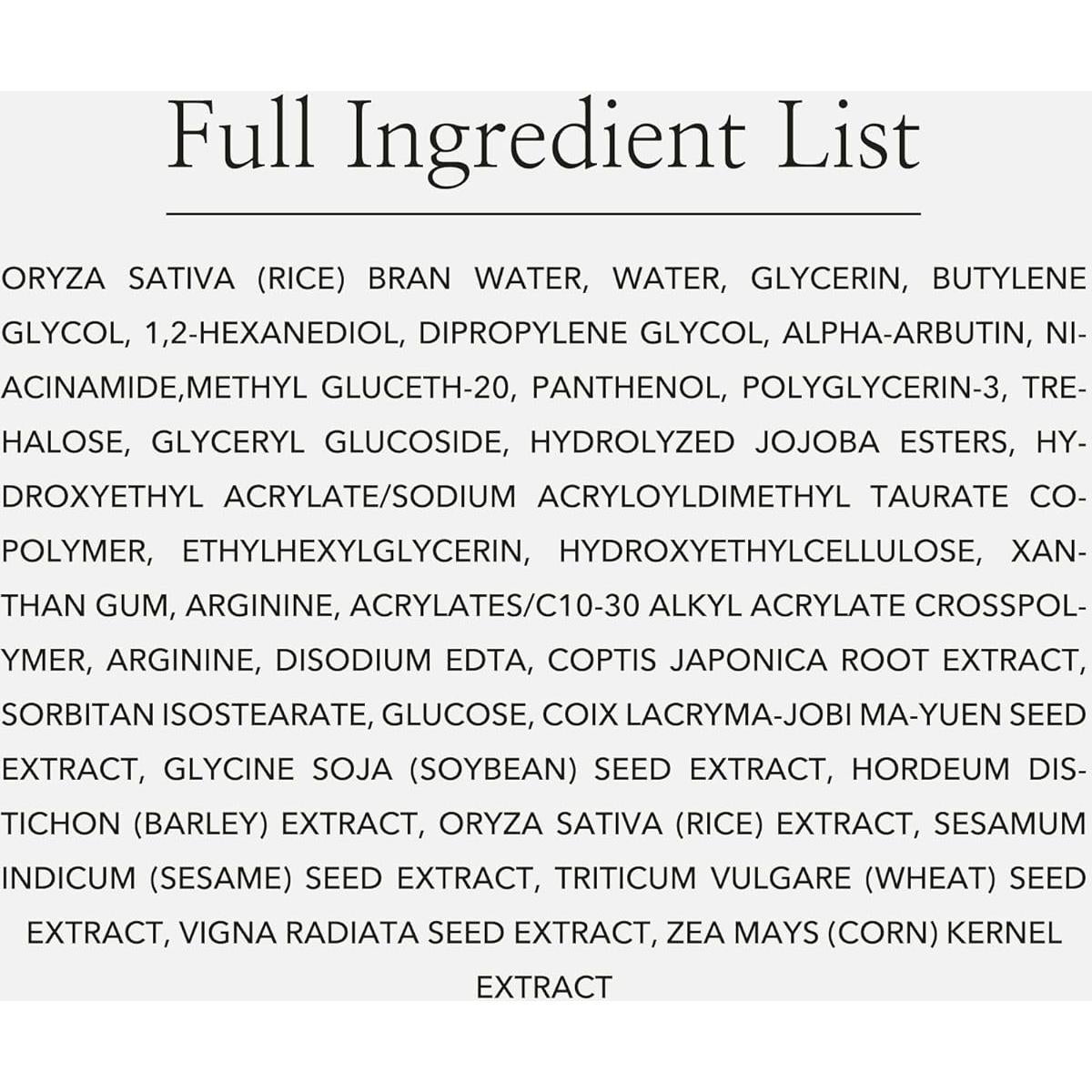 Suero Brillante Belleza de Joseon Arroz + Alfa-Arbutina 30ml