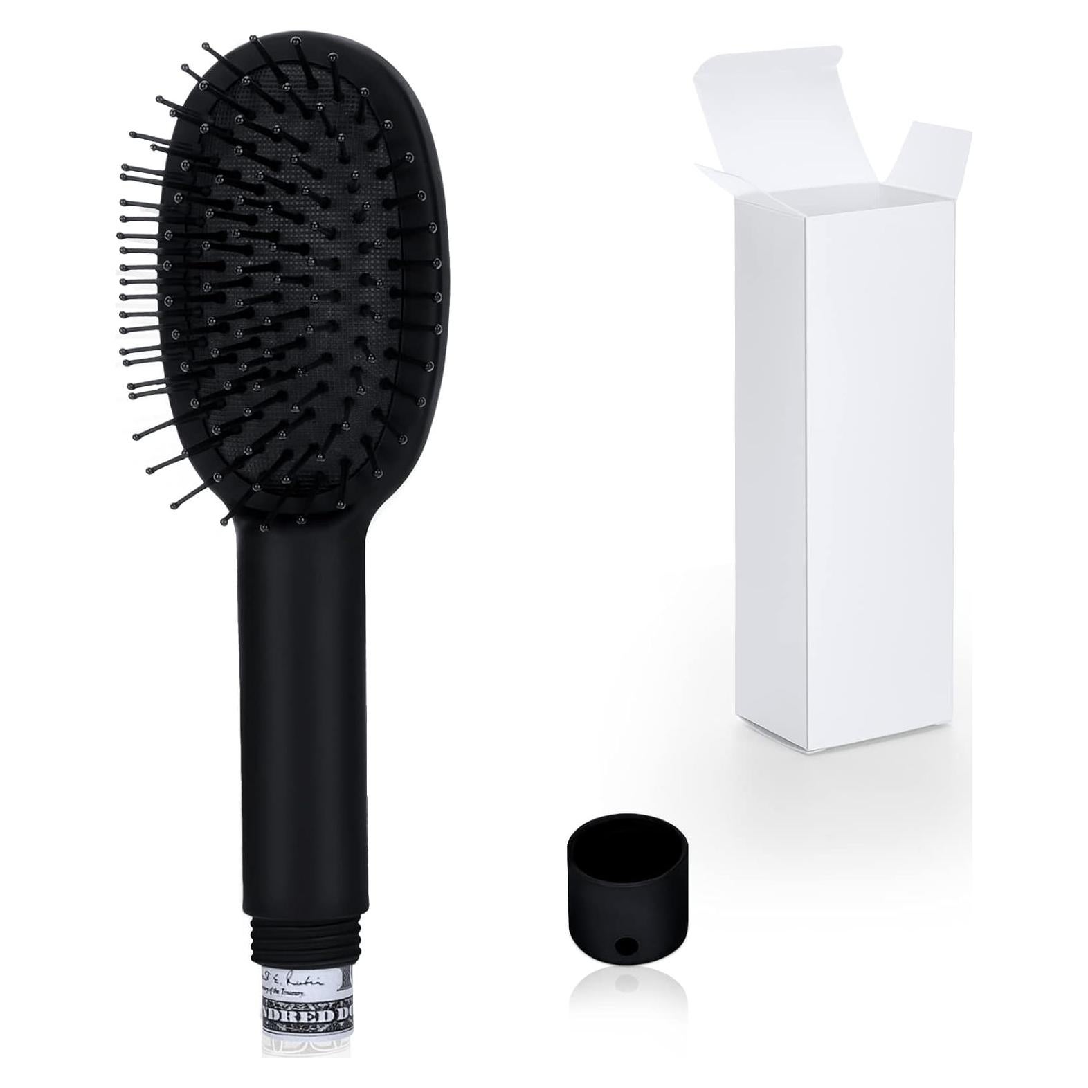 Cepillo de Seguridad Jspupifip Mini Negro para Viajes