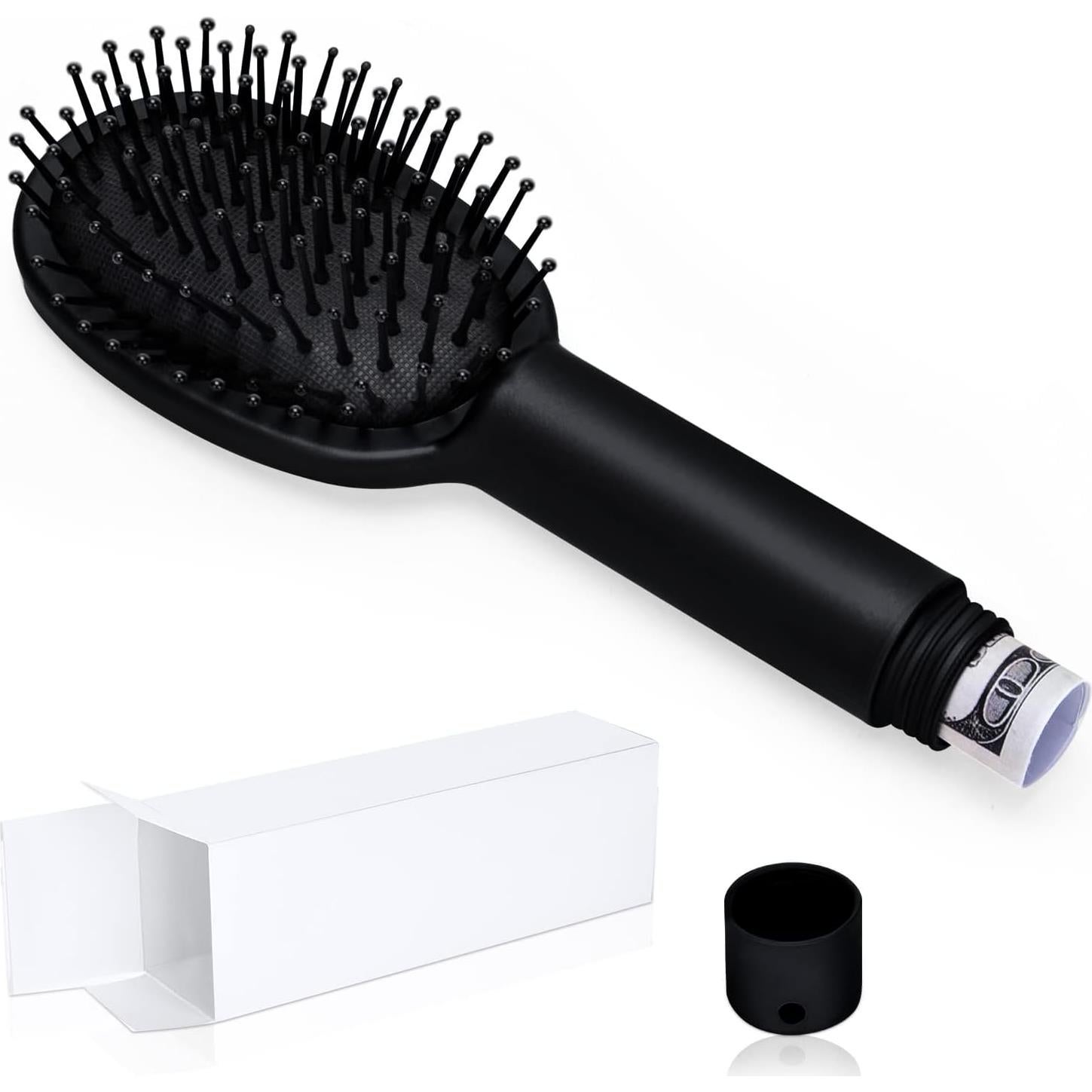 Cepillo de Seguridad Jspupifip Mini Negro para Viajes