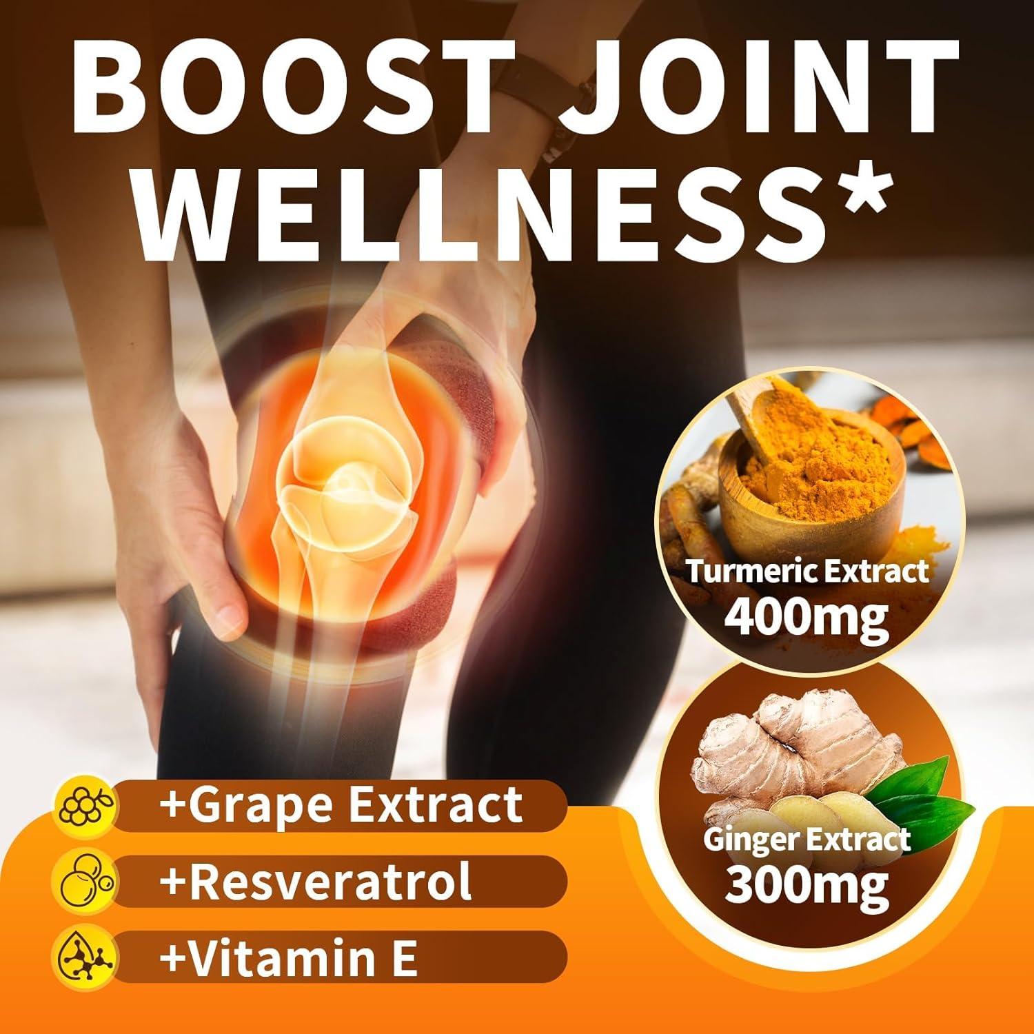 Suplemento de Cúrcuma Curcumina BBEEAAUU 120 Cápsulas 11 en 1