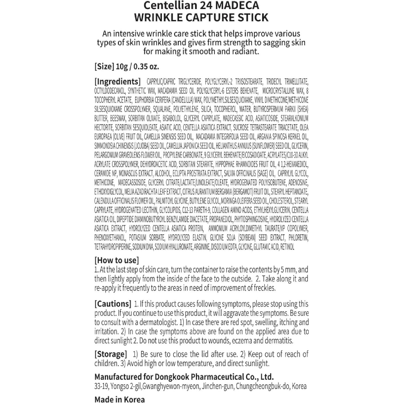 Stick Capturador de Arrugas Centellian 24 10g - Multi Balm