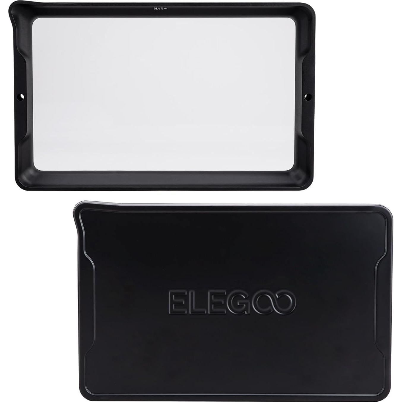 Tanque de Resina Metálico ELEGOO para Impresora 3D 372.8x234.3mm