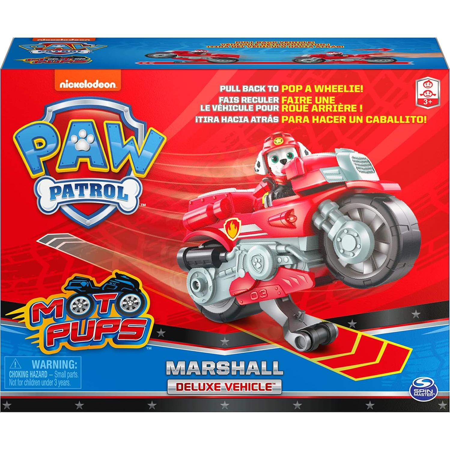 Vehículo Deluxe de Motocicleta Marshall PAW Patrol
