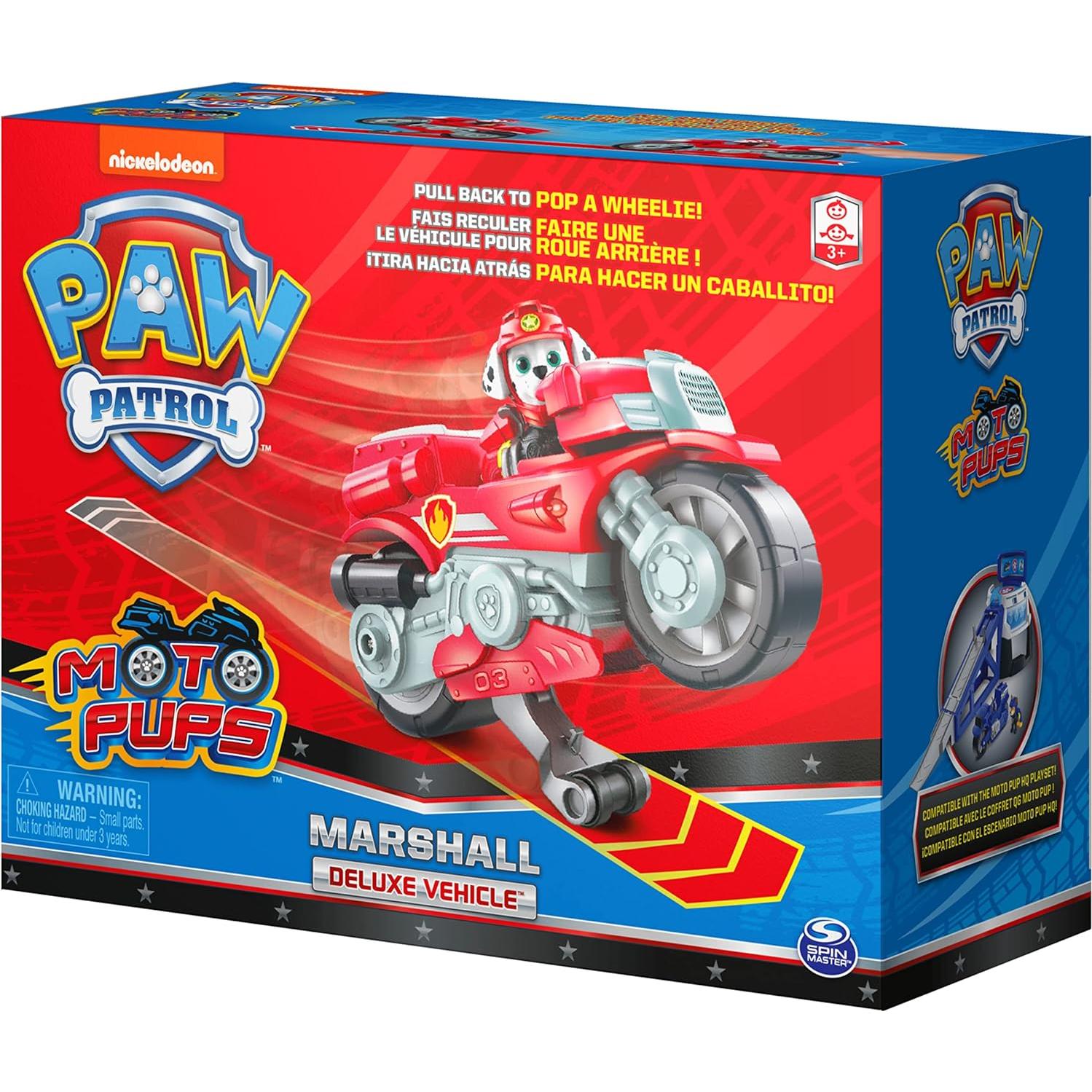 Vehículo Deluxe de Motocicleta Marshall PAW Patrol