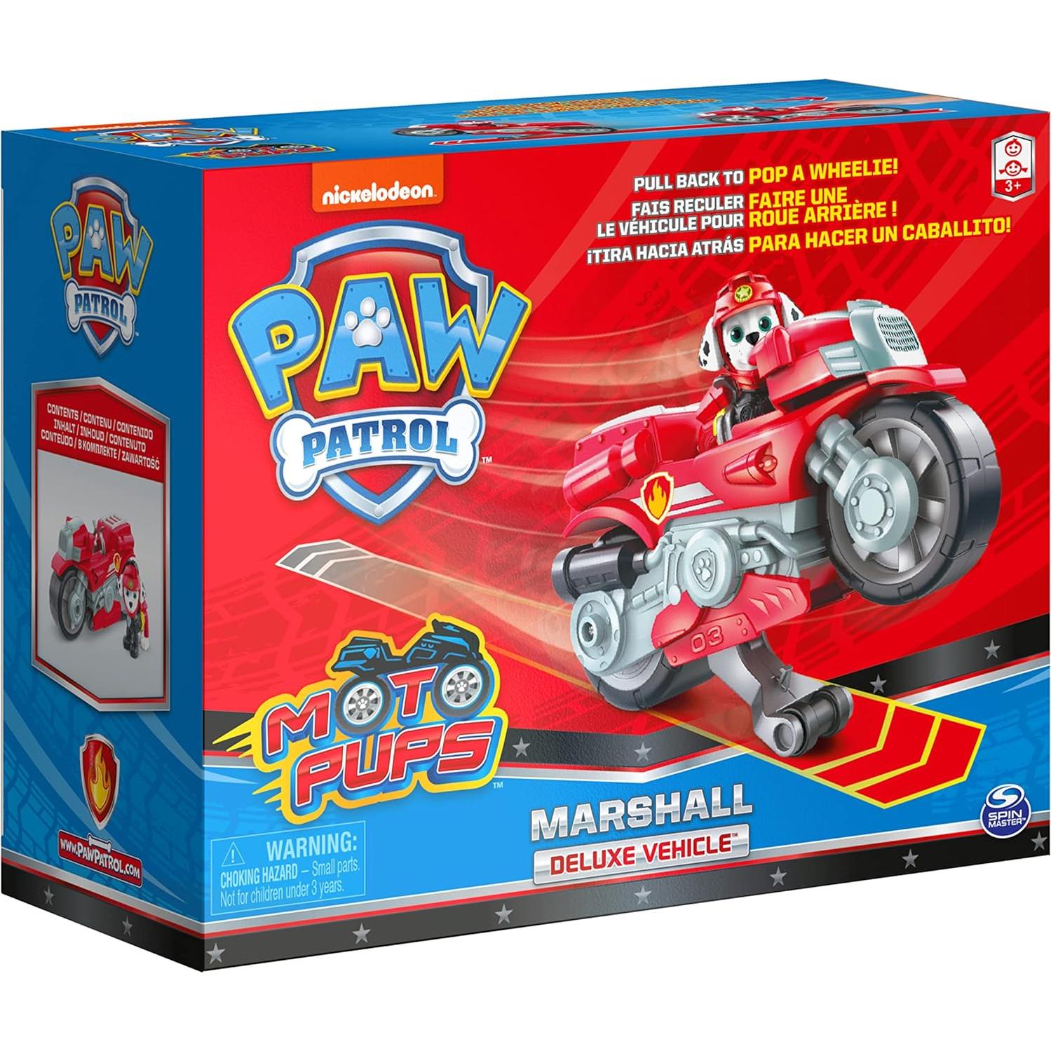 Vehículo Deluxe de Motocicleta Marshall PAW Patrol
