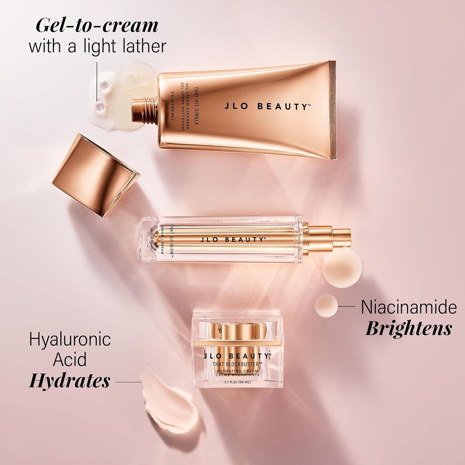 Kit de Cuidado de la Piel JLO BEAUTY - 3 Piezas Hidratantes