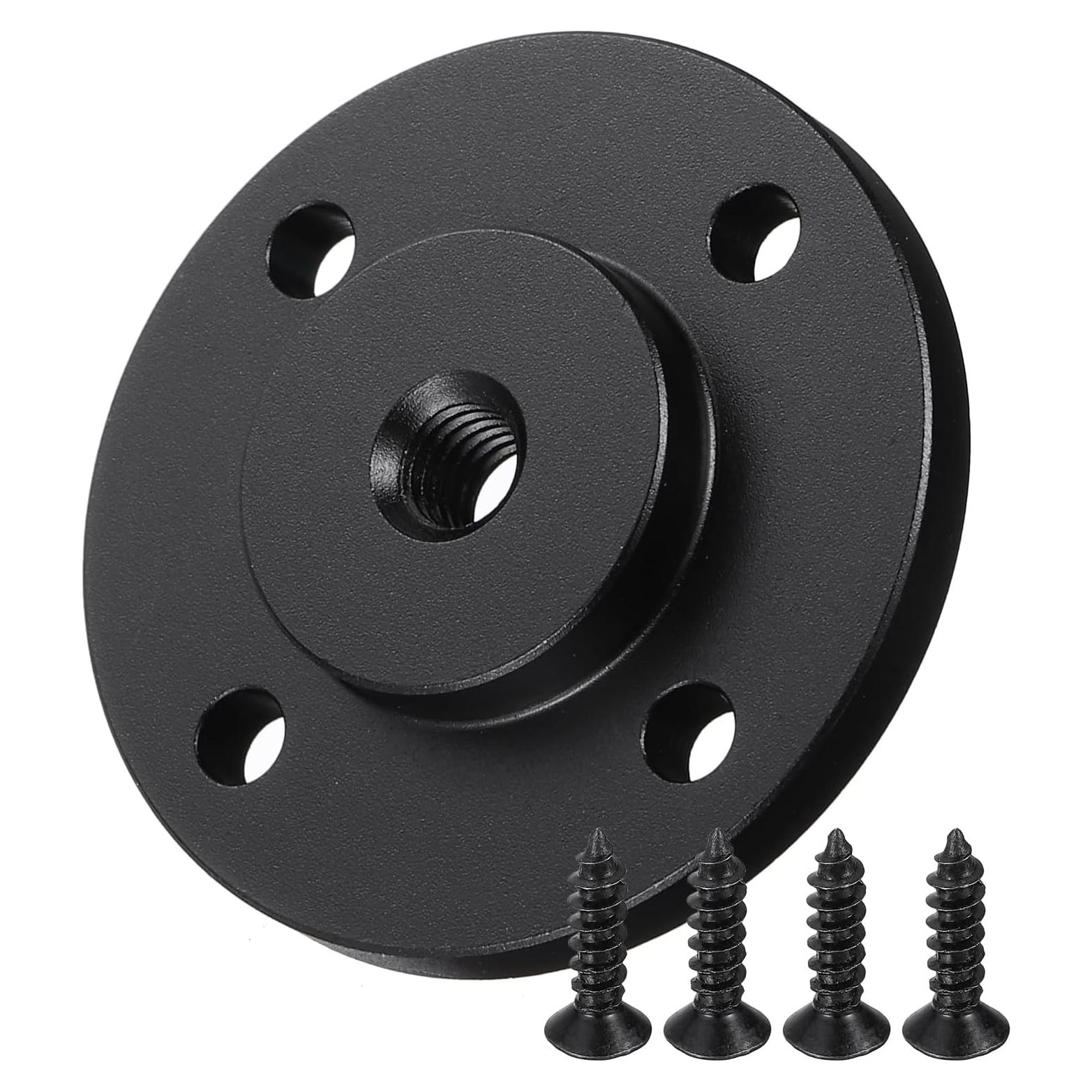 Montaje de Brida de Micrófono PATIKIL con Rosca M6x1 Negro