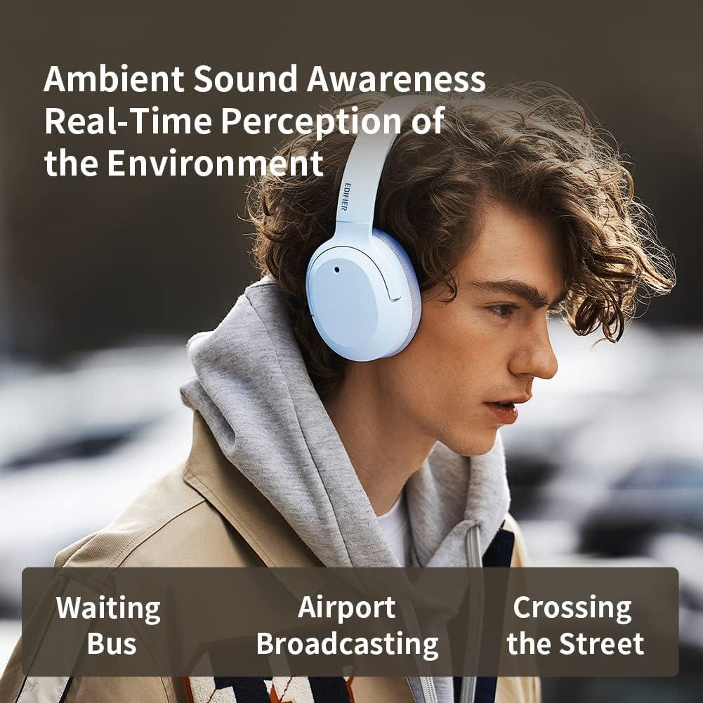 Auriculares Edifier W820NB Plus Bluetooth 5.2 ANC Marfil