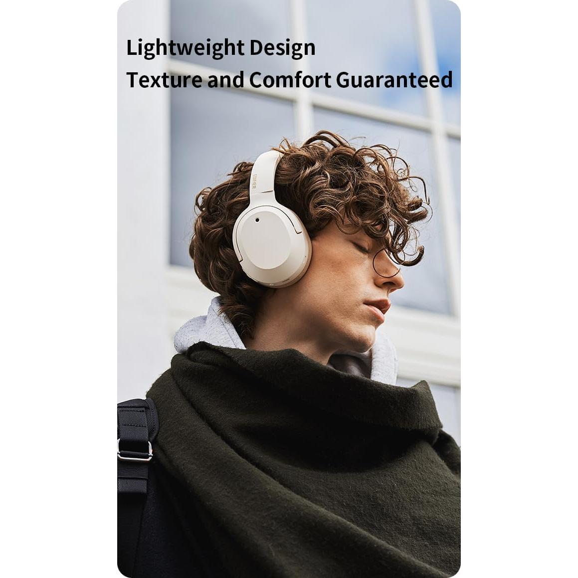 Auriculares Edifier W820NB Plus Bluetooth 5.2 ANC Marfil