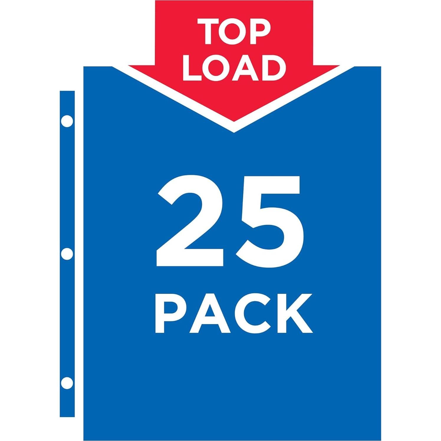 Protectores de hojas Avery 74171, 25 unidades, 50 hojas