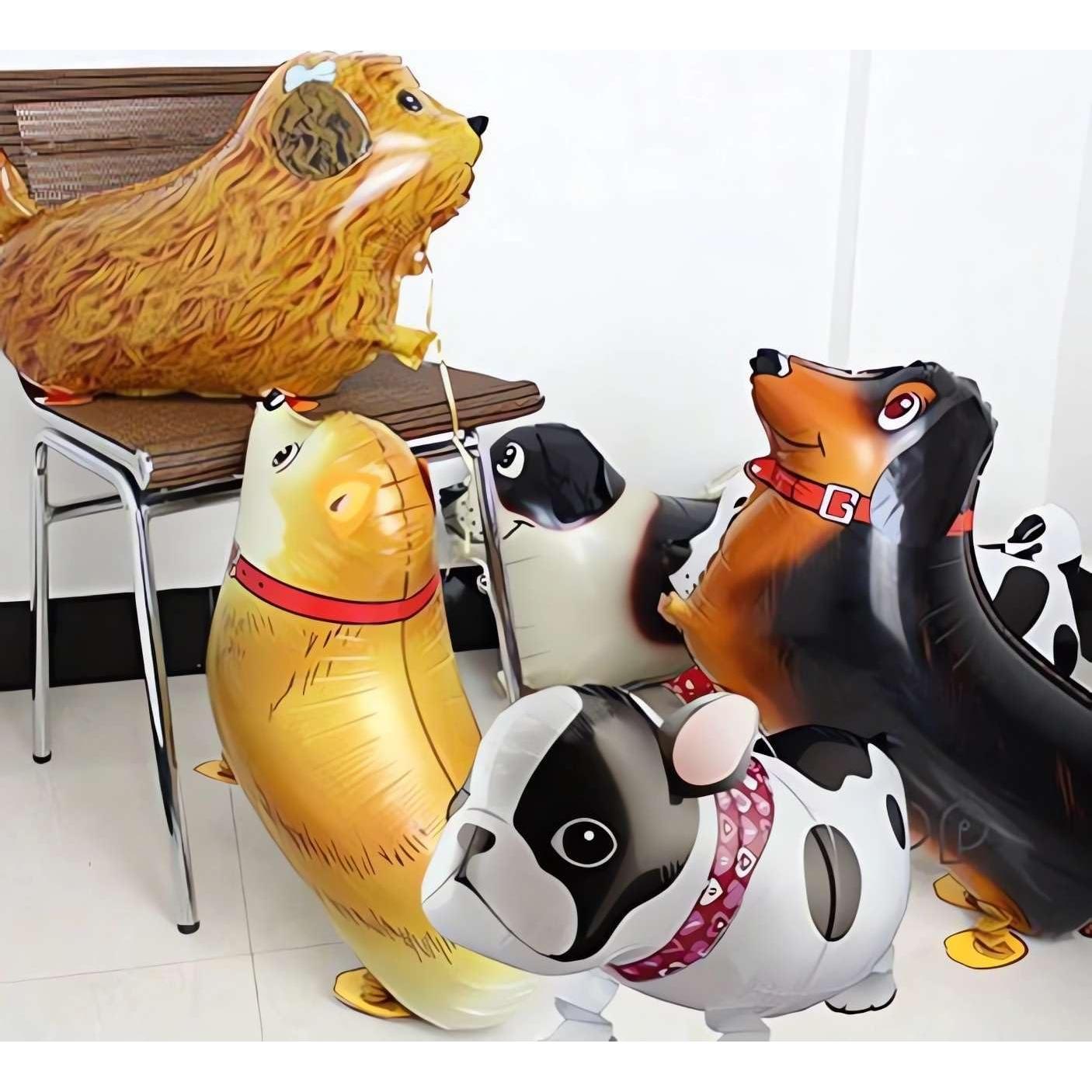 Globos de Perro Caminante LHOAVWE Paquete de 4 Gigante