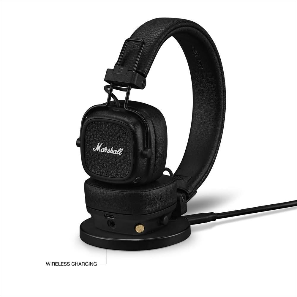 Auriculares Bluetooth Marshall Major V On-Ear, Negro