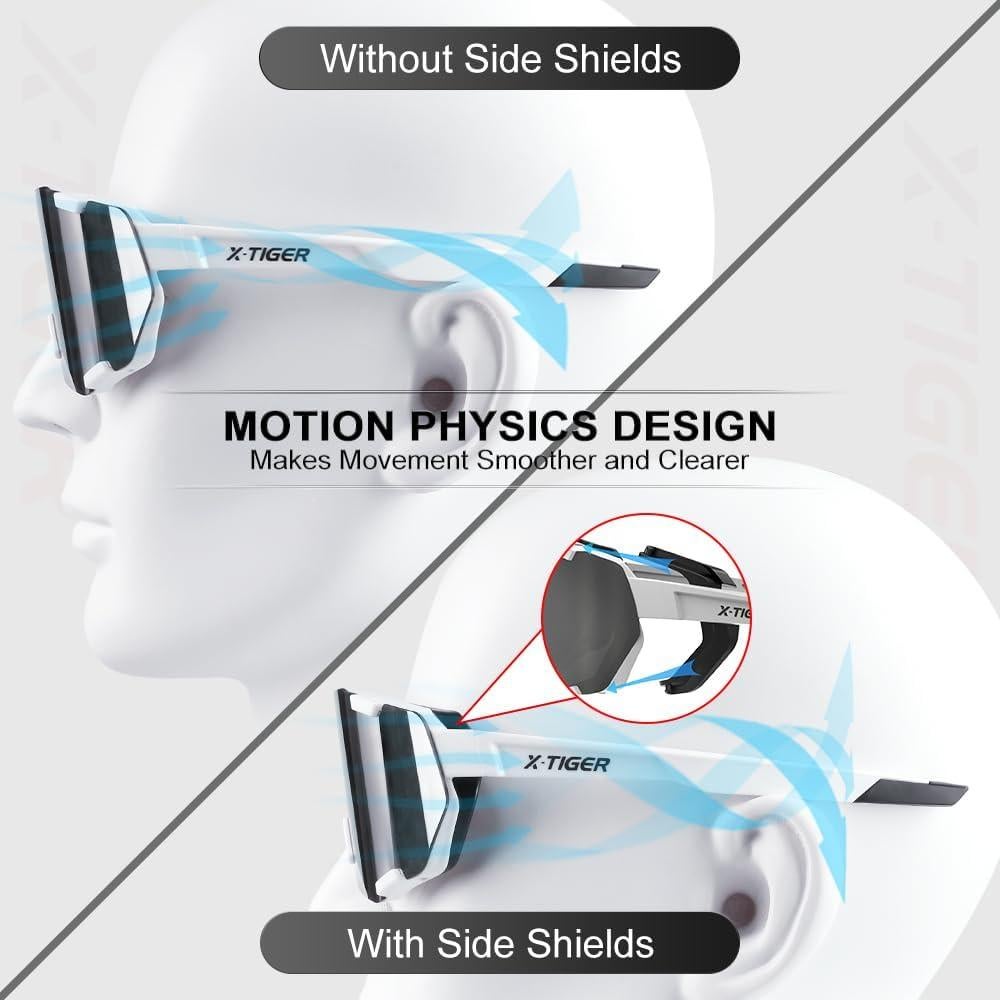 Gafas de Ciclismo X-TIGER 5 Lentes UV400 para Adultos