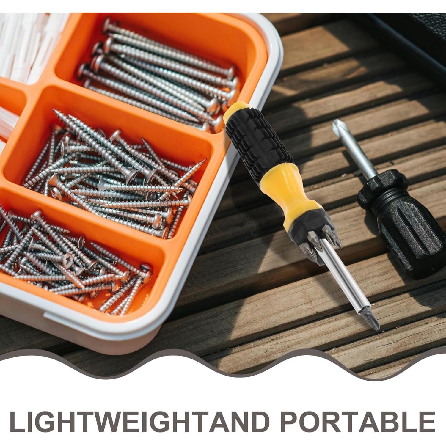 Contenedor Oculto DIYEAH Falso Destornillador Impermeable