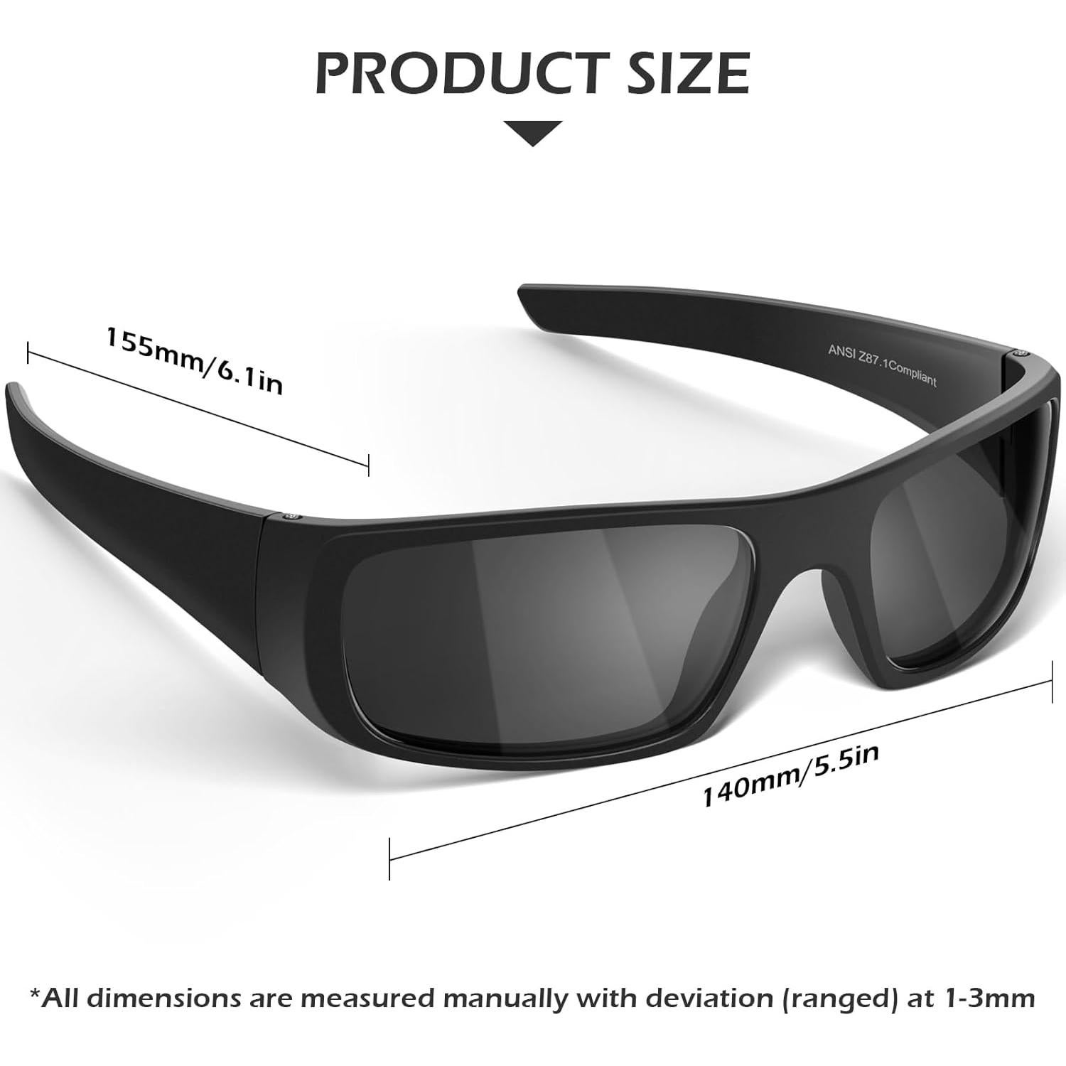 Gafas de Seguridad OXG Unisex ANSI Z87.1 Resistentes a Rayones