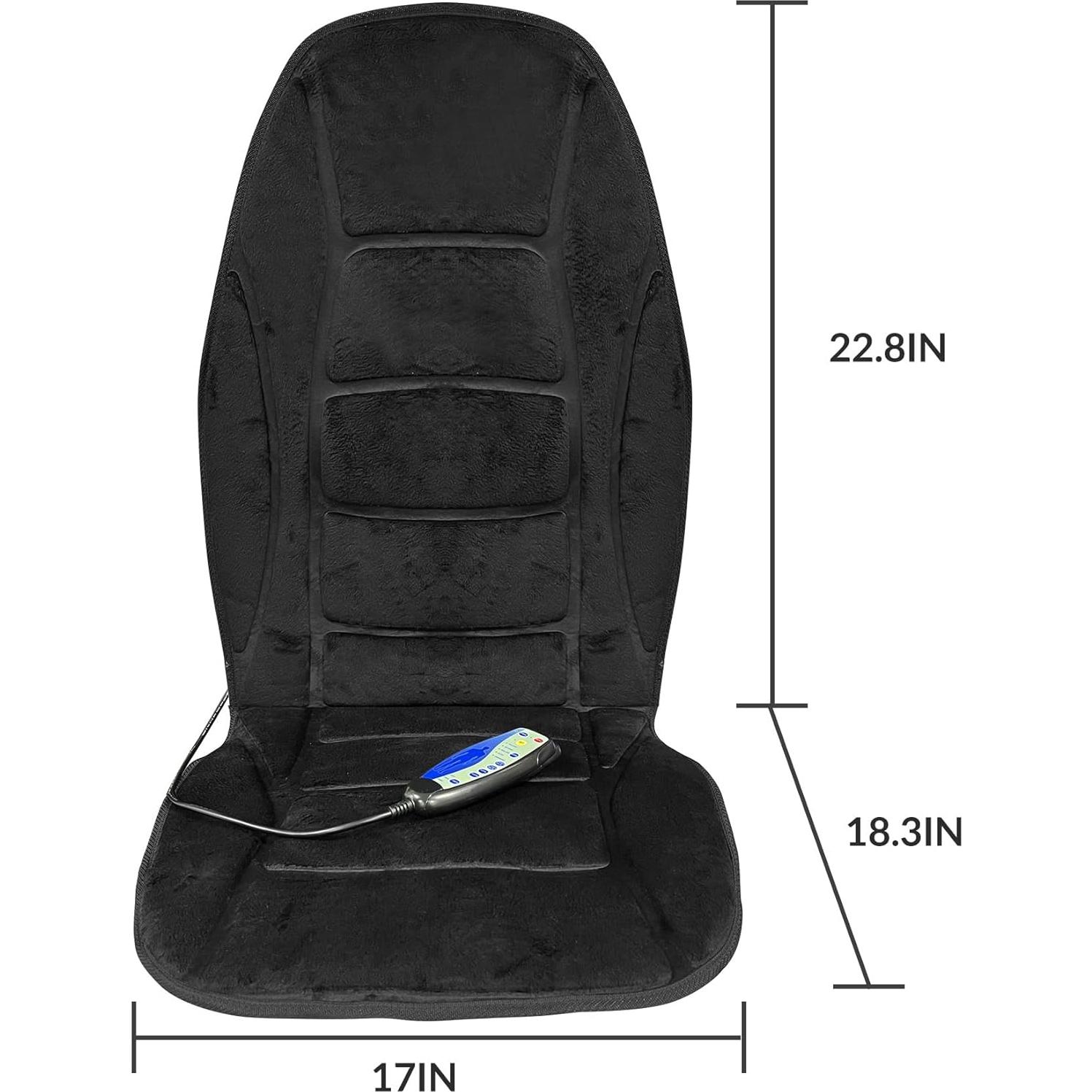 Cojín Masajeador CuPiLo con Calor y 5 Modos de Vibración
