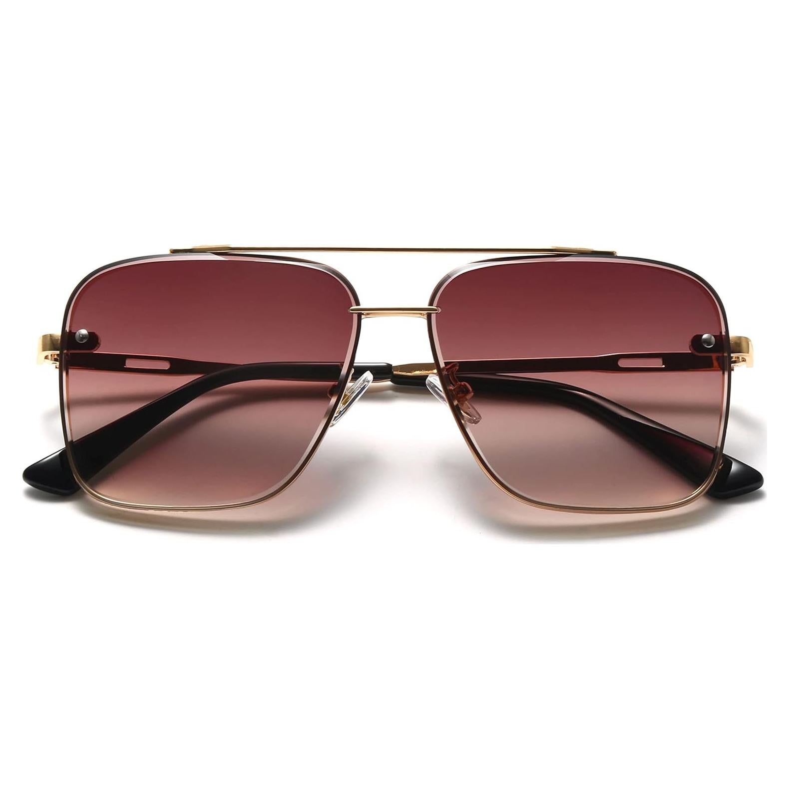 Gafas de sol cuadradas Breaksun con lente UV400 y estilo retro