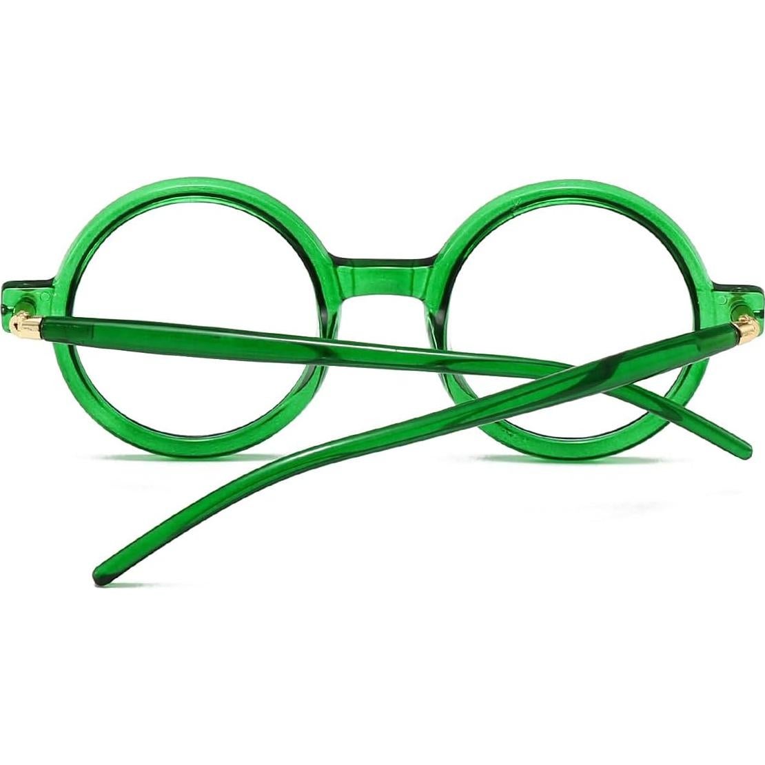 Gafas Redondas Gleyemor Vintage Unisex Anti Luz Azul