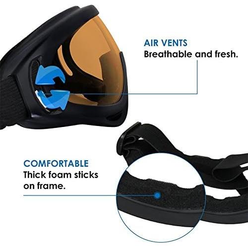 Gafas de Motocicleta SPOSUNE Jy-001 UV400 para Todos