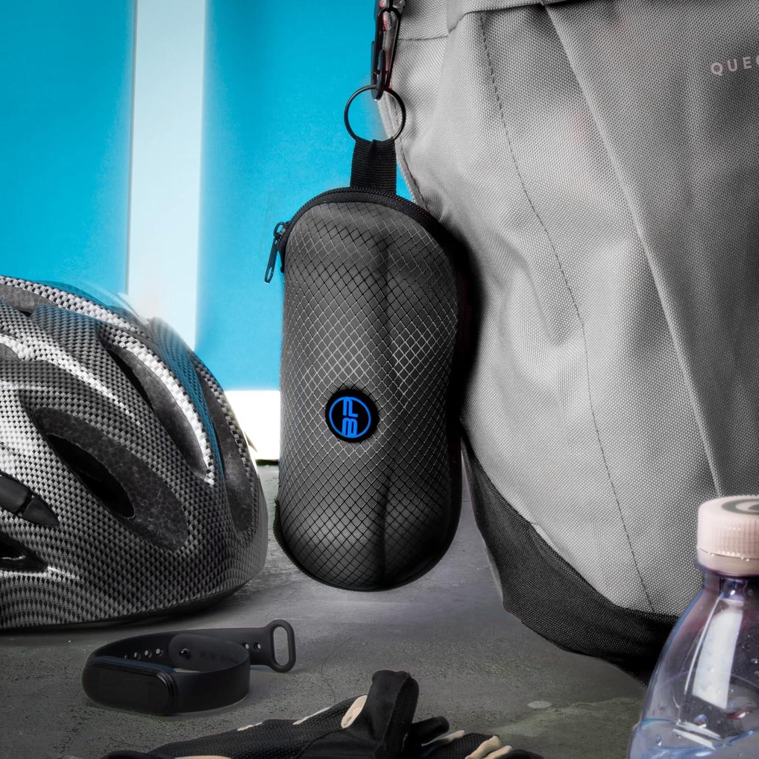 Estuche Semi Duro para Gafas BLUPOND con Gancho y Clip