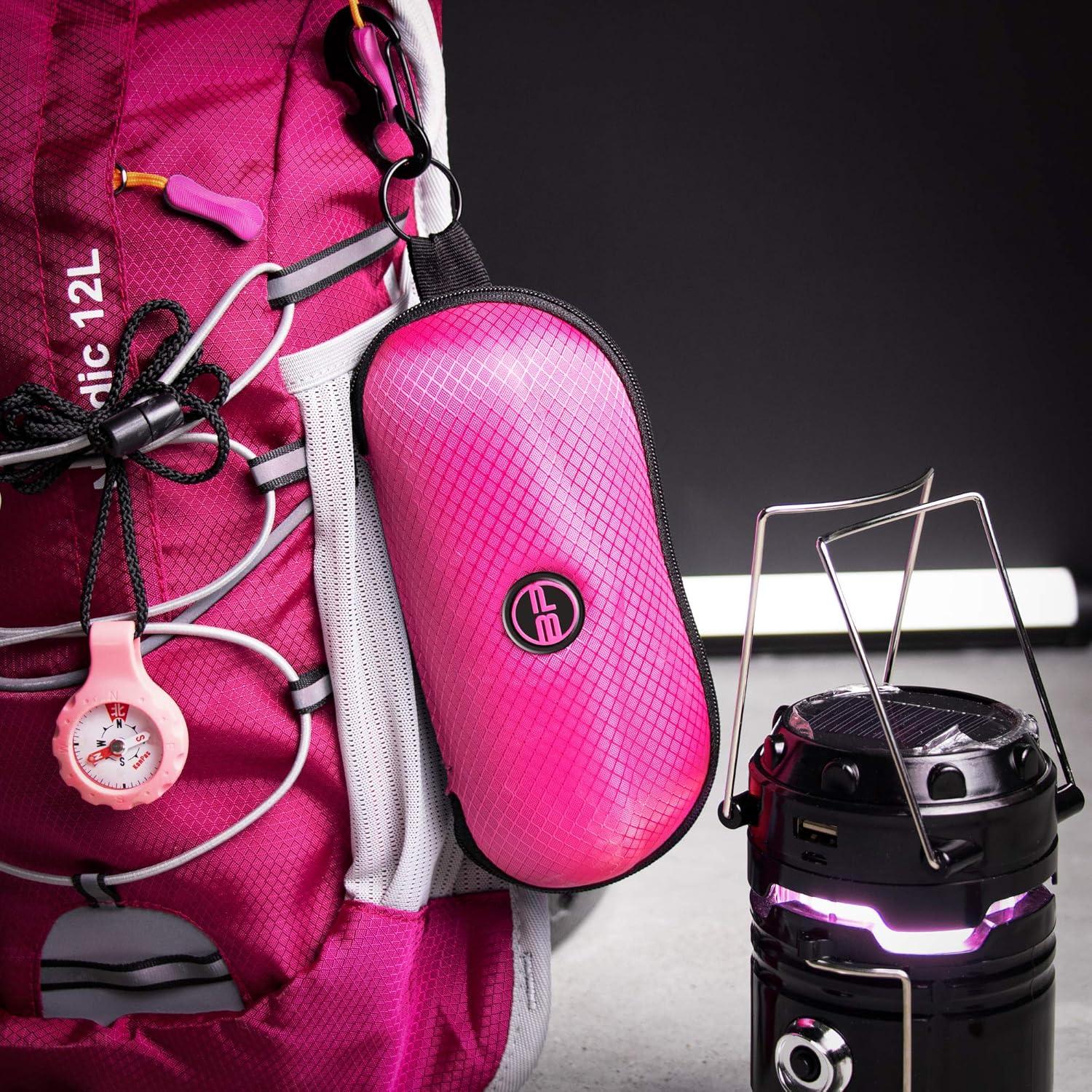 Estuche Semi Duro BLUPOND para Gafas con Clip y Gancho